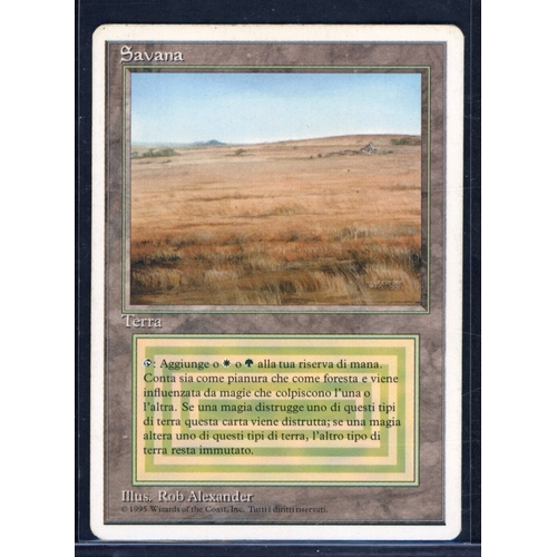 55 - Magic The Gathering -Savannah - Foreign White Boarder - MOD Play