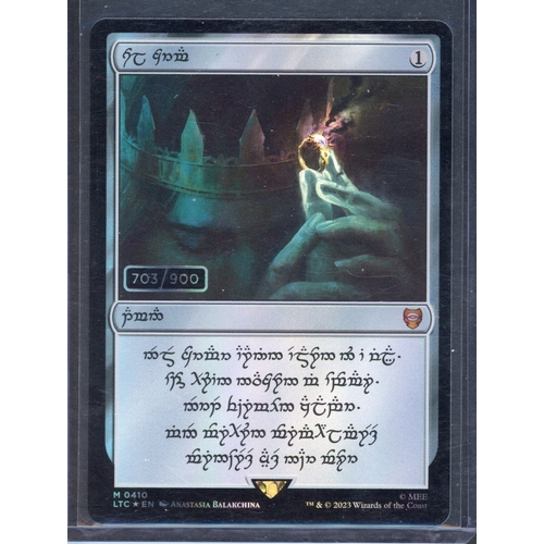 6 - Magic The Gathering - Human Sol Ring 703/900 - The Lord of the Rings: Tales of Middle-earth - Near M... 