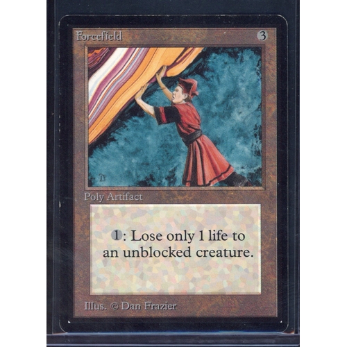 77 - Magic The Gathering - Forcefield - BETA - Light Play Minus