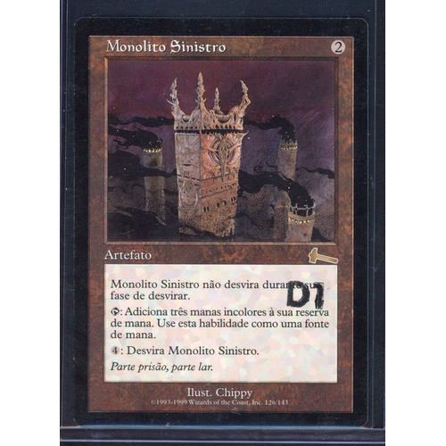 97 - Magic The Gathering - Grim Monolith - Portuguese - Urza's Legacy - VLP