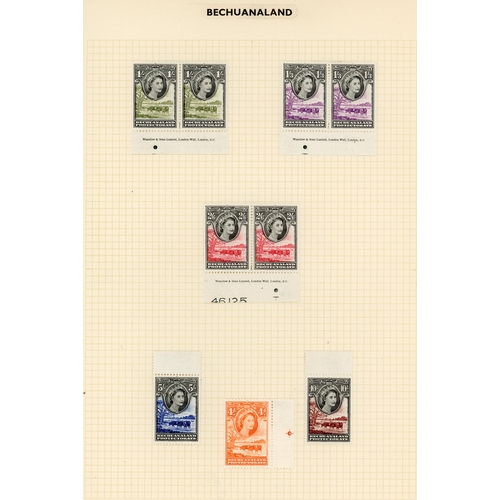 109 - Bechuanaland 1937-55 collection mint