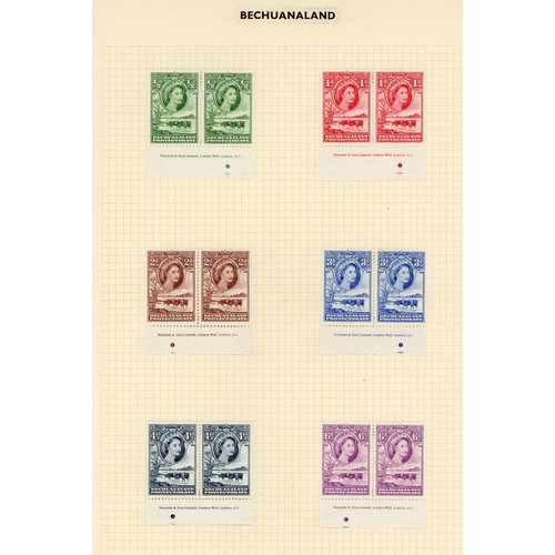 109 - Bechuanaland 1937-55 collection mint