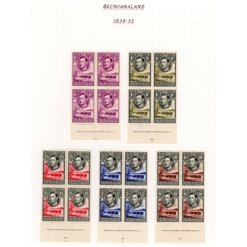 109 - Bechuanaland 1937-55 collection mint