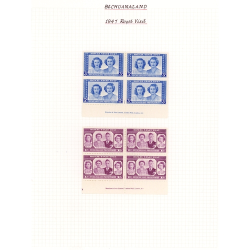 109 - Bechuanaland 1937-55 collection mint
