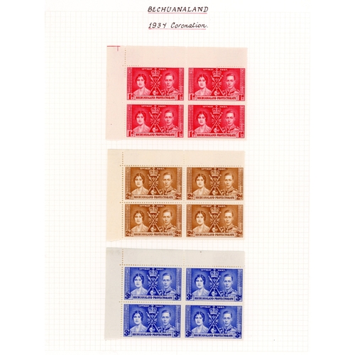 109 - Bechuanaland 1937-55 collection mint