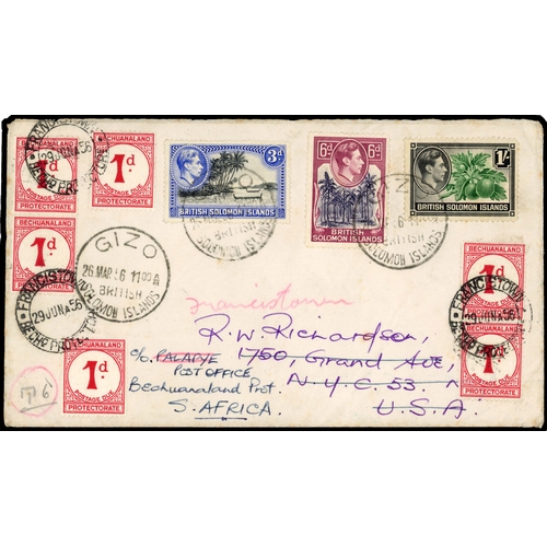 111 - Bechuanaland SG D4 cover