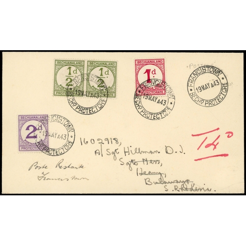 112 - Bechuanaland SG D4-6 cover