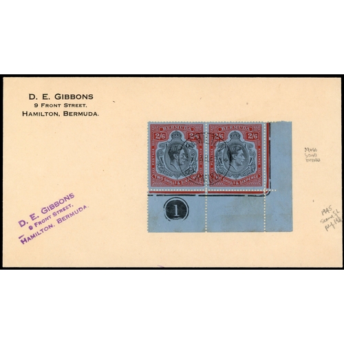 114 - Bermuda SG 117ad, ae cover