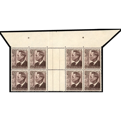 63 - Australia SG 237c Plate block mint