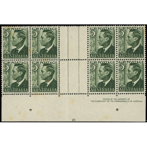66 - Australia SG 237d Plate 6 block mint