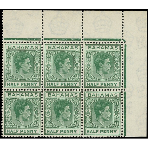 74 - Bahamas SG 149b block mint