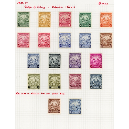 96 - Barbados SG 248/282 mint