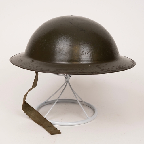 166 - Two steel helmets, Home Front interest, National Fire Service,  Belgium helmet