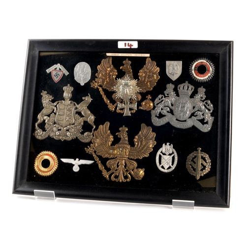 29 - Badges - German Military Badges, many larger format, (12 items)

*All badges etc. are sold as seen