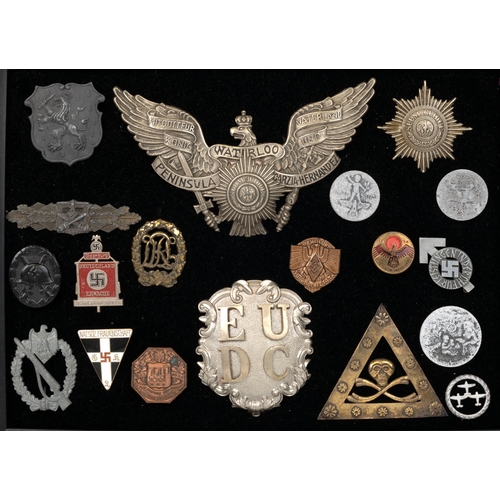 37 - Badges - German Military Badges, many designs circa 1930s-40s, (19 items)

*All badges etc. are sold... 