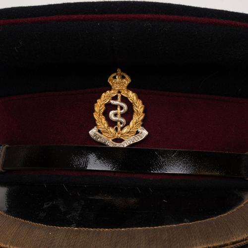 58 - Six Officers Peaked Caps