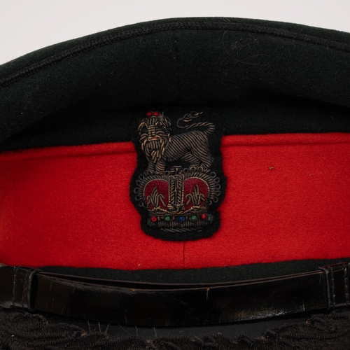 58 - Six Officers Peaked Caps