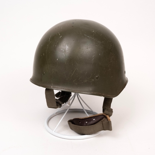 70 - French Paratrooper Steel Helmet, Spanish Steel Helmet, French Army Kepi