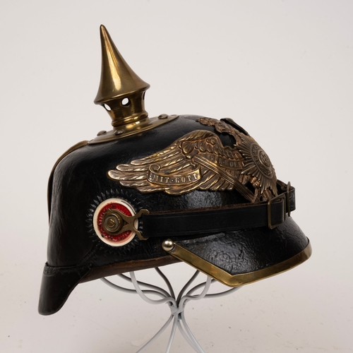 75 - Imperial German World War One Prussian Guard Pickelhaube