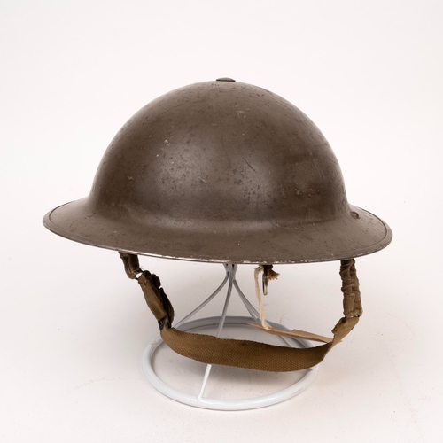 78 - British Army MKII Steel Helmet dated 1938, British MK3 Steel Helmet, British MK6 Helmet