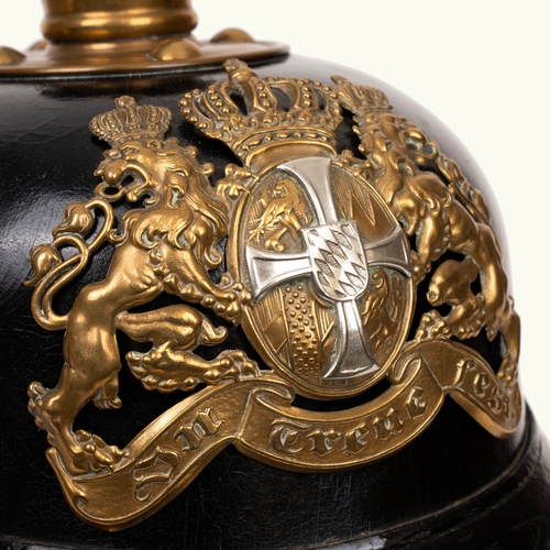 80 - Imperial German Bavarian Reserve Pickelhaube