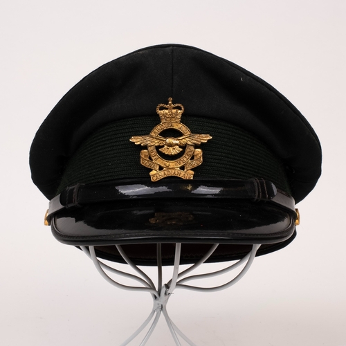 84 - Selection of Peaked Caps (8), includes Royal Marines, Royal Canadian Airforce, Royal Artillery