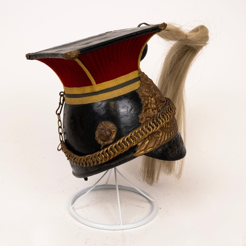 88 - 12th Prince of Wales Lancers Helmet with Queen Victoria Crown