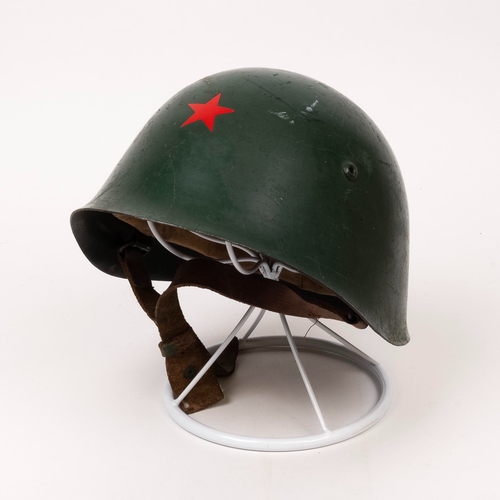 90 - Eastern European Steel Helmet, Russian Peak Cap, Russian Navy Cap