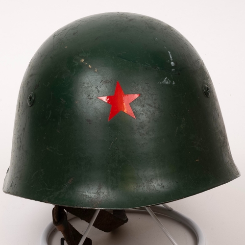 90 - Eastern European Steel Helmet, Russian Peak Cap, Russian Navy Cap