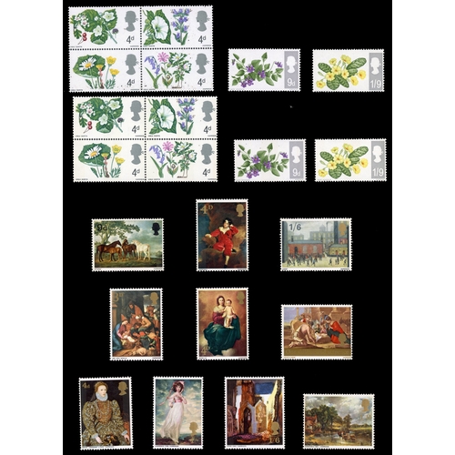 317 - 1840-1970 unused/mint selection arranged on Hagner album pages