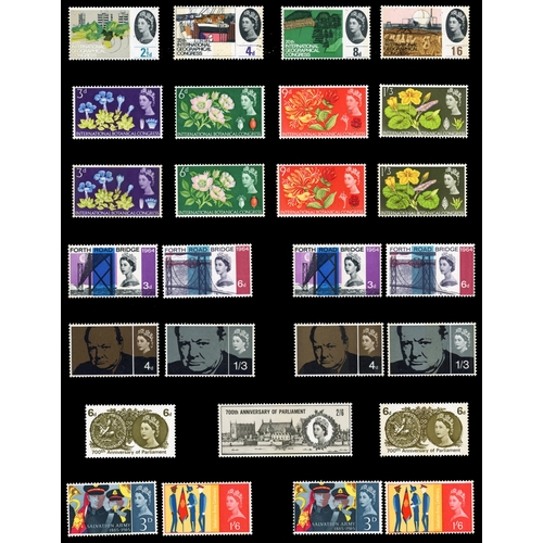 317 - 1840-1970 unused/mint selection arranged on Hagner album pages