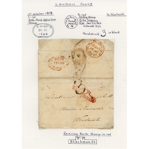 321 - Great Britain 1840-1900 selection of postal history written up on pages