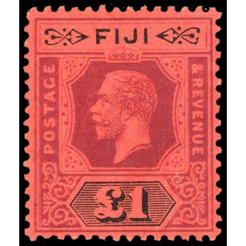 525 - 1912 £1 purple and black on red, Die 1, fine o.g. SG 137