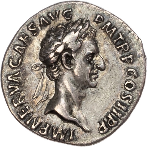 106 - Nerva (AD 96-98) AR Denarius, Rome, AD 96, 3.73g.