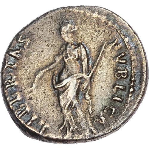 108 - Nerva (AD 96-98) AR Denarius, Rome, AD 97, 3.49g.