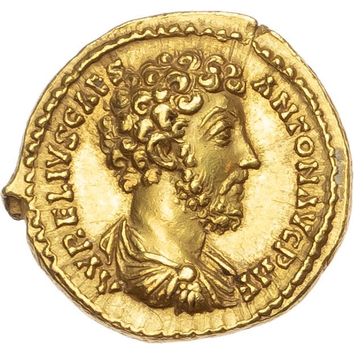 114 - Marcus Aurelius (AD 161?180) AV Aureus, struck as Caesar under Antoninus Pius, mint of Rome, AD 158?... 