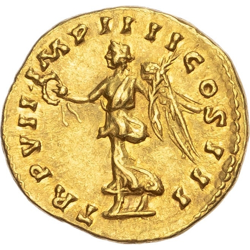 116 - Lucius Verus (AD 161 ? 169) AV Aureus, mint of Rome, AD 166  167, 7.21g.