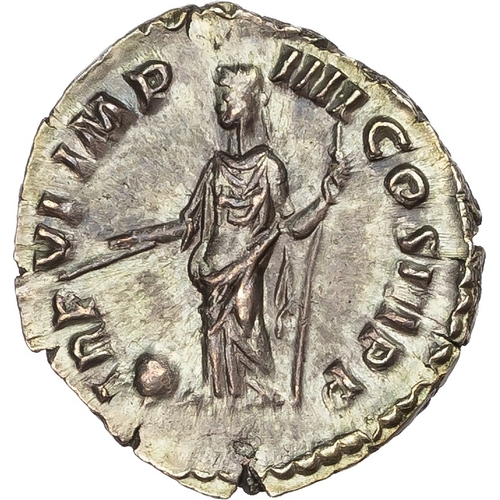 117 - Commodus (AD 177-192) AR Denarius, Rome, AD 181, 3.18g.