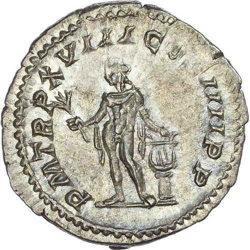 120 - Caracalla (AD 198-217) AR Denarius, Rome, AD 216, 3.10g.