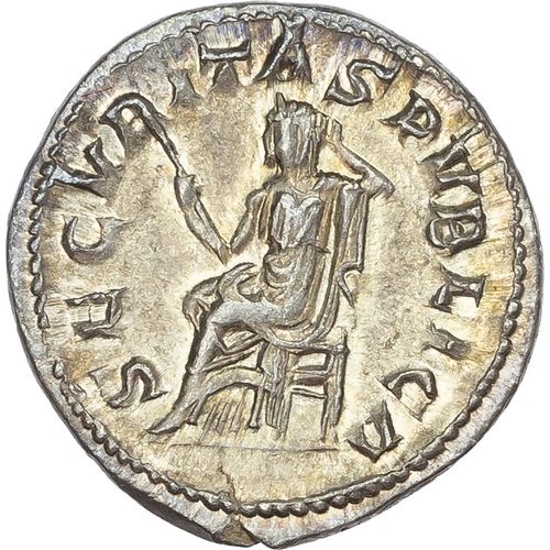 124 - Gordian III (AD 238-244) AR Denarius, Rome, AD 241, 3.16g.