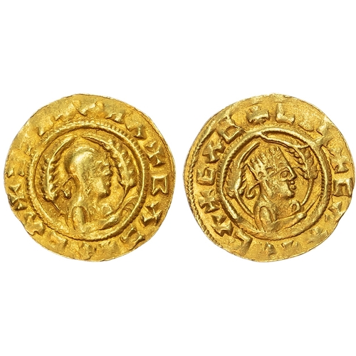 159 - Axum, Ebana (c. AD 460 - 480) AV Unit, 1.59g.