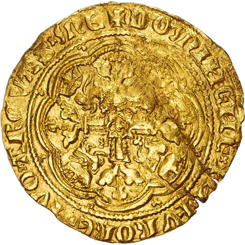 188 - Edward III (1327-1377), Half Noble, fourth coinage, pre-treaty period, series G (1356-1361).