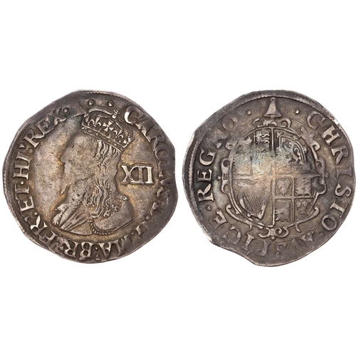 214 - Charles I (1625-1649), Group D, Type 3a, Shilling