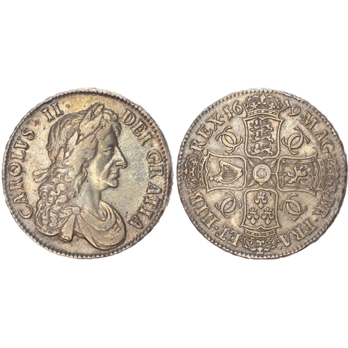 226 - Charles II (1660-1685), Crown, 1679, TRICESIMO PRIMO