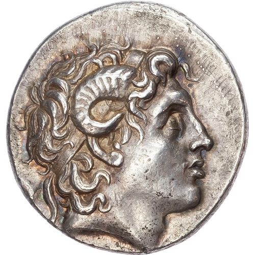 25 - Kingdom of Thrace, Lysimachos (306?281 BC) AR Tetradrachm, mint of Lampsakos, c. 297?281 BC, 16.95g.