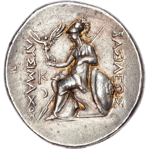 25 - Kingdom of Thrace, Lysimachos (306?281 BC) AR Tetradrachm, mint of Lampsakos, c. 297?281 BC, 16.95g.