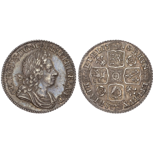 270 - George I (1714-1727), Shilling, 1718