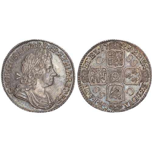 273 - George I (1714-1727) Shilling, 1723, South Sea Company.