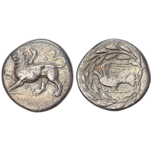 36 - Sikyonia, Sikyon (c. 431-400 BC) AR Drachm, 5.35g.