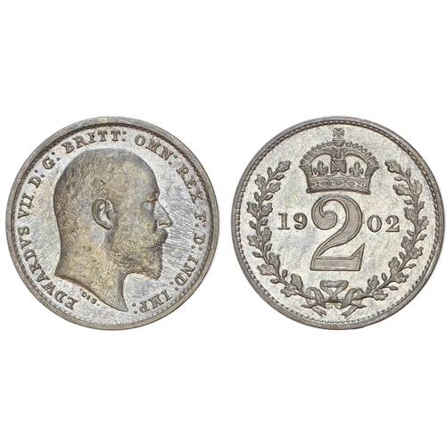 422 - Edward VII (1901-1910) Coronation Matt Proof Short Set, 1902.